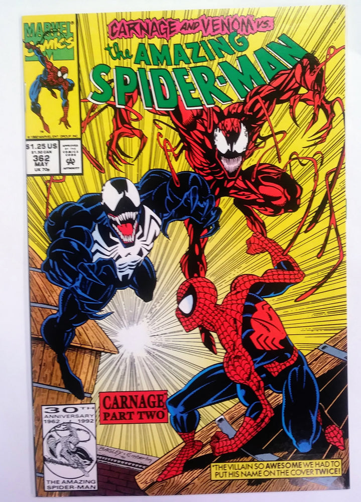 Marvel Comics: Amazing Spider-Man #362 (ONLINE ORDER ONLY)