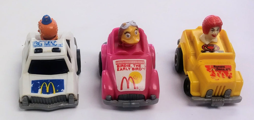 McDonald's Happy Meal toy set - Birdie, Ronald, and Big Mac (ONLINE ORDER ONLY)