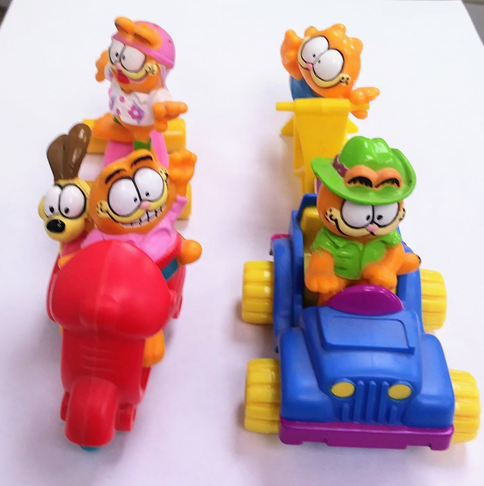 McDonald's Happy Meal toy set - Garfield figures (ONLINE ORDER ONLY)