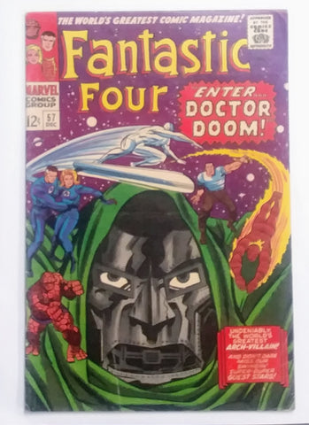 Fantastic Four #057, Marvel Comics (December 1966, Fair) (ONLINE ORDER ONLY)
