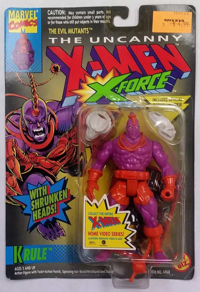 Marvel carded action figure - Krule (Evil Mutants) (ONLINE ORDER ONLY)