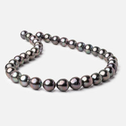 10-12mm Tahitian Round Saltwater Pearls 16 inch 36 pieces AA (ONLINE ORDER ONLY)