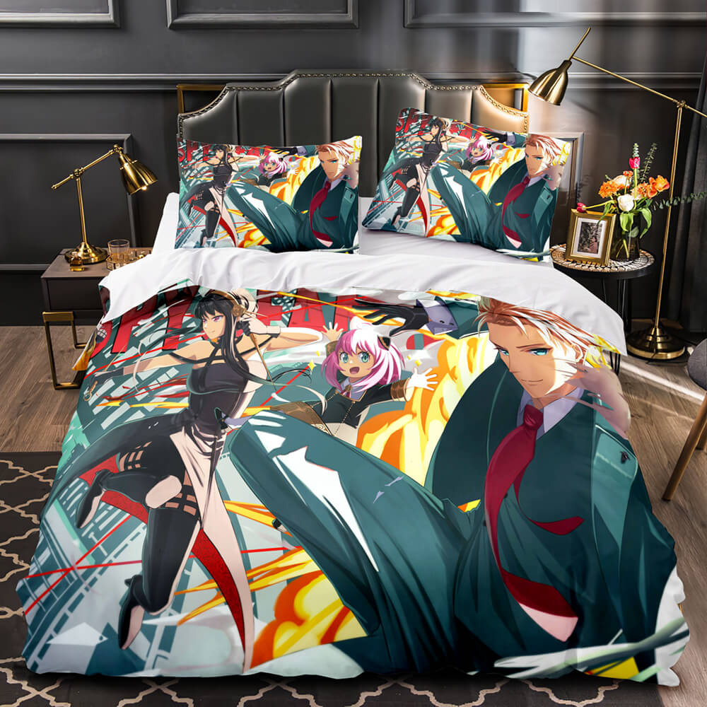 2022 SPY×FAMILY Bedding Set Cosplay Quilt Covers (Online Order Only)