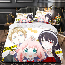 2022 SPY×FAMILY Bedding Set Cosplay Quilt Covers (Online Order Only)