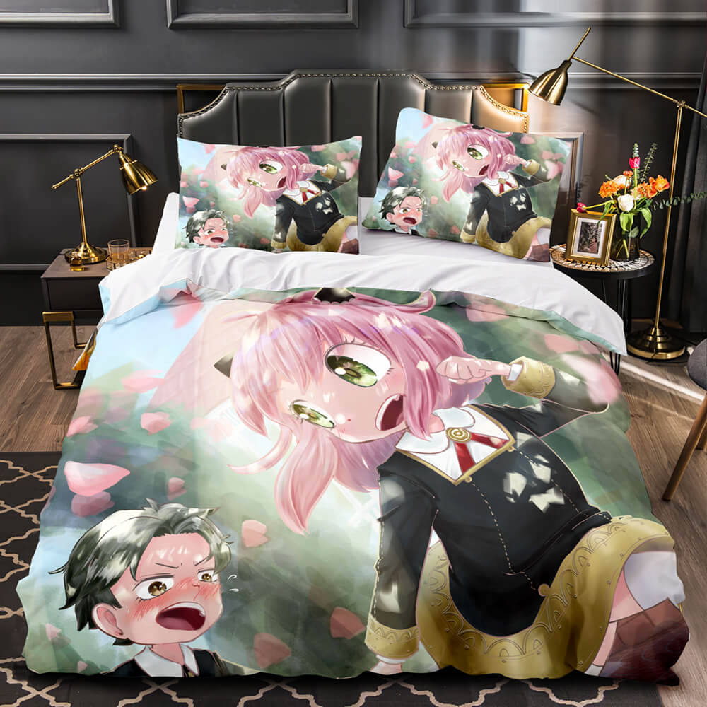 2022 SPY×FAMILY Bedding Set Cosplay Quilt Covers (Online Order Only)