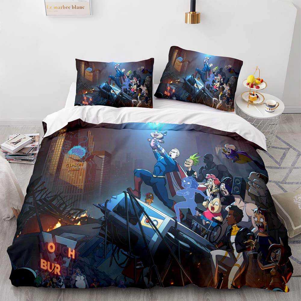 2022 The Boys Presents Diabolical Bedding Set Quilt Duvet Cover Sets (Online Order Only)