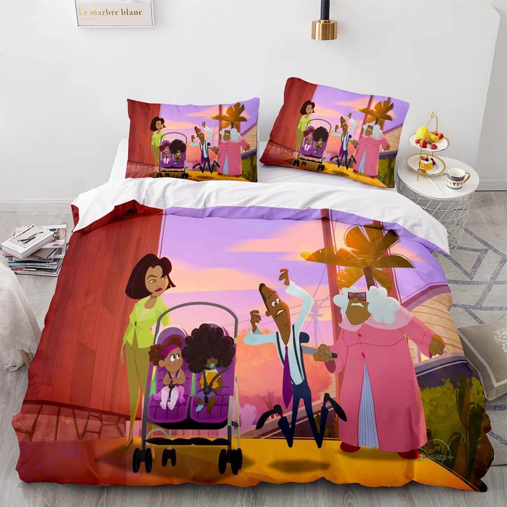 2022 The Proud Family Bedding Set Quilt Duvet Cover Bedding Sets (Online Order Only)