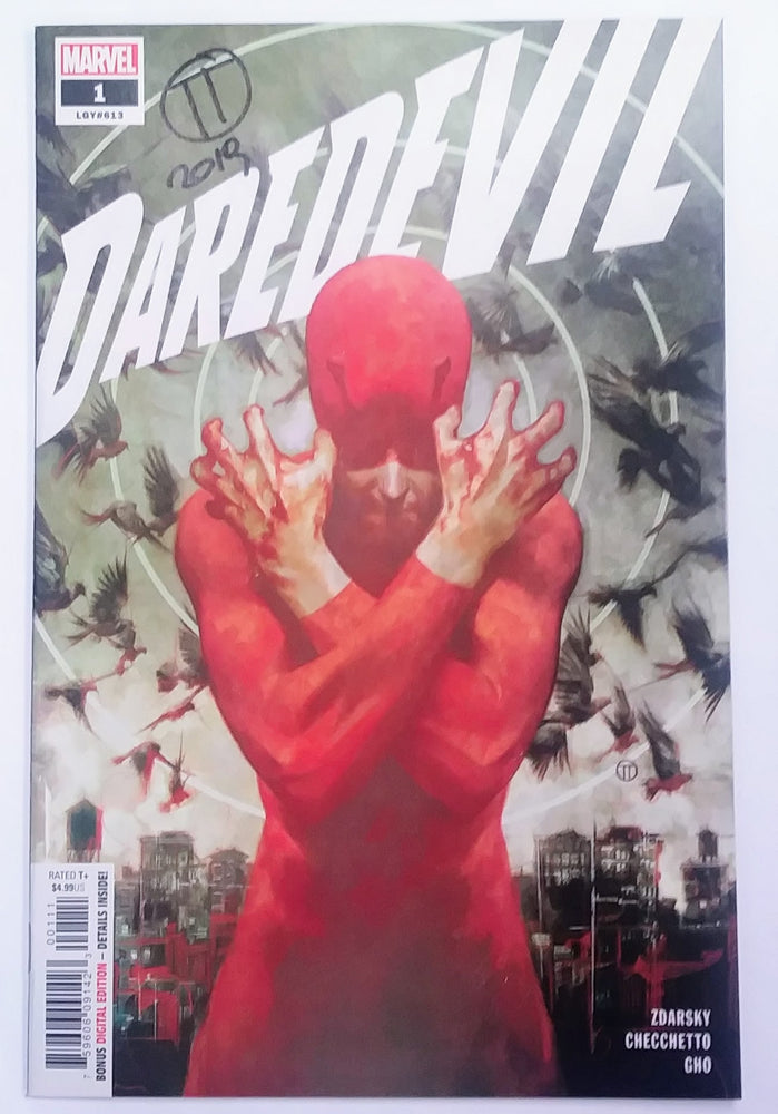 Marvel Comics: Daredevil V6 #1 (Signed) (ONLINE ORDER ONLY)