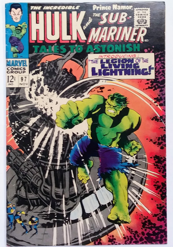 Tales to Astonish #097, Marvel Comics (November 1967, FN-) (ONLINE ORDER ONLY)