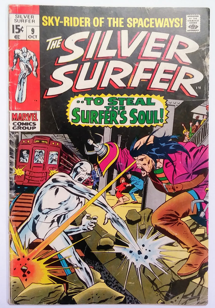 Silver Surfer #09, Marvel Comics (October 1969, VG-) (ONLINE ORDER ONLY)