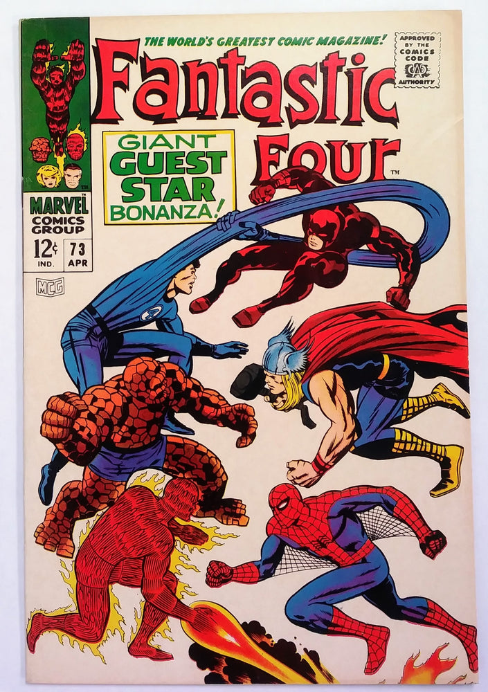 Fantastic Four #073, Marvel Comics (April 1968, VG/F) (ONLINE ORDER ONLY)