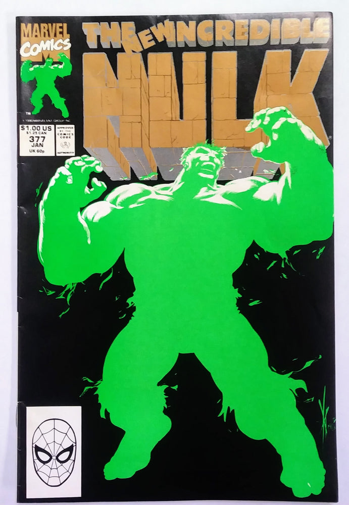 Marvel Comics: Incredible Hulk #377 (Second Printing) (ONLINE ORDER ONLY)