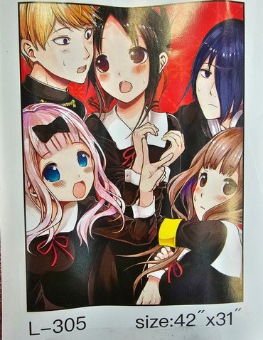 Kaguya Sama Love is War Wallscroll (ONLINE ORDER ONLY)