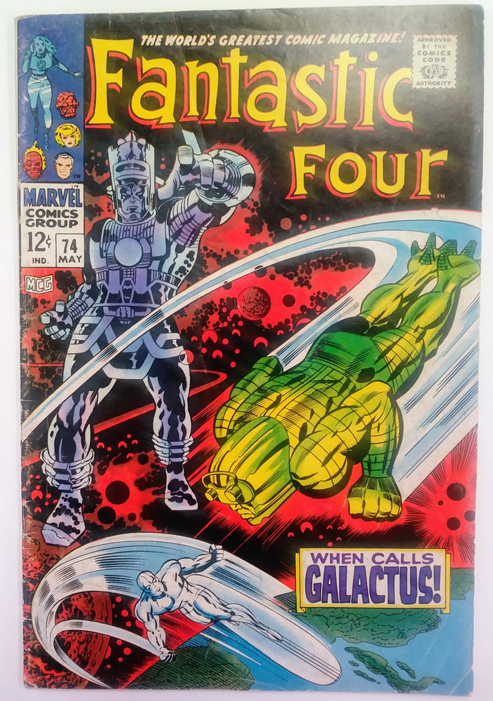 Fantastic Four #074, Marvel Comics (May 1968, VG) (ONLINE ORDER ONLY)