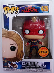 Marvel Funko Pop - Captain Marvel (Chase) (ONLINE ORDER ONLY)