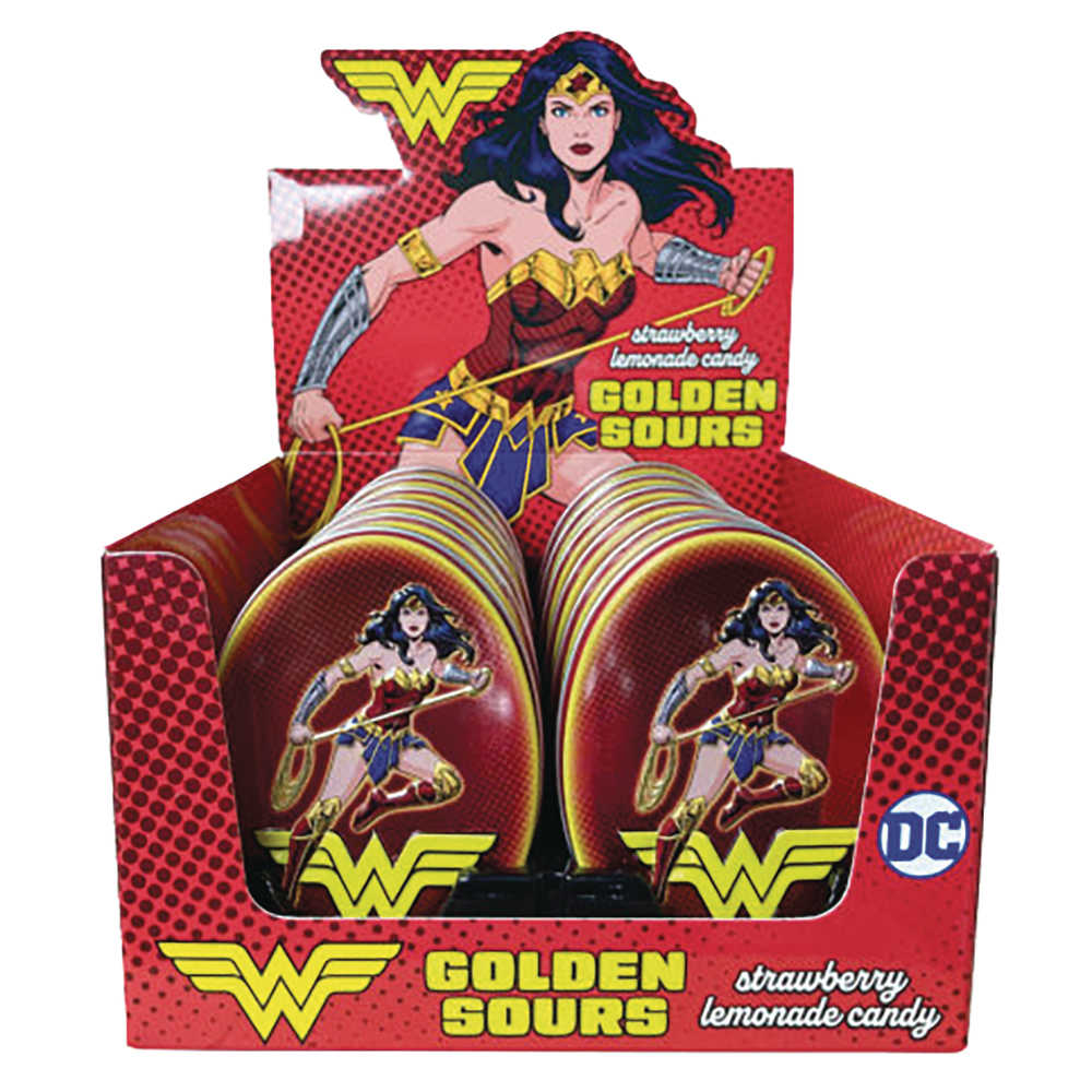 DC Wonder Woman Golden Sour Candy 1 tin