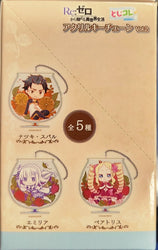Re:Zero - Starting Life in Another World - Toji Colle Acrylic Keychain Vol.2 Key Chain Set 1 Box (5 pcs)