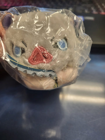 Demon Slayer Hug Chara Plush Inosuke w sword