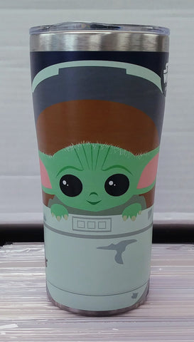 Star Wars Tervis Tumbler - Mandalorian (Carrier) (ONLINE ORDER ONLY)