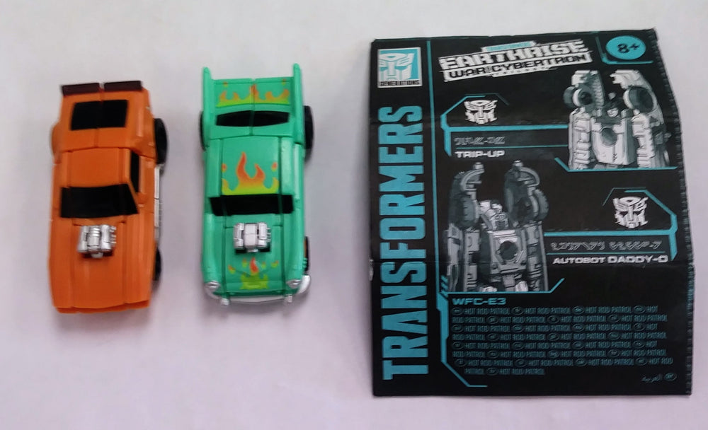 Transformers Micromasters figure set - Autobots Trip-Up and Daddy-O (Earthrise) (ONLINE ORDER ONLY)