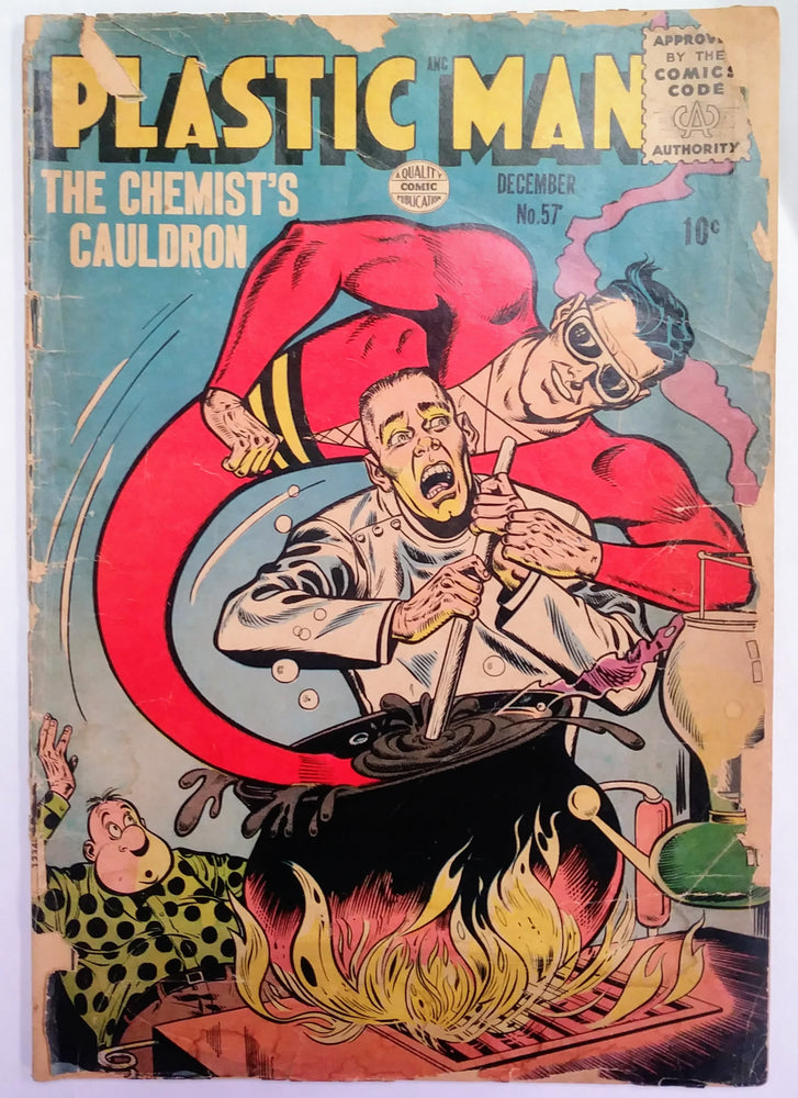 Plastic Man #57, DC Comics (December 1955) (ONLINE ORDER ONLY)
