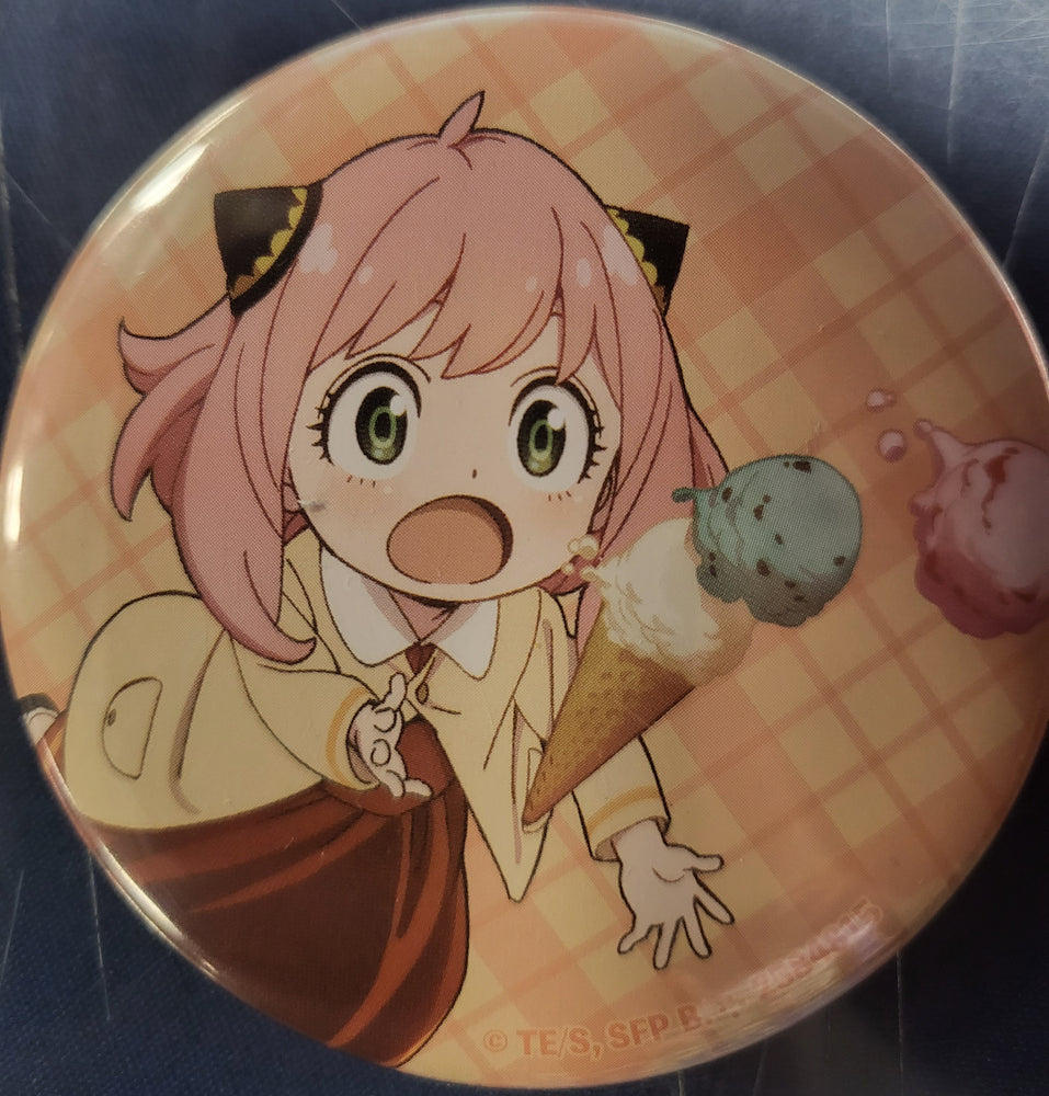 SPY x FAMILY Anya Forger Can Badge Pins  Button 55mm (New) Japanese Rare -Ver A Series B2584815