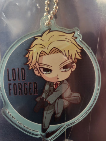 SPY x FAMILY  Loid Forger chibi acrylic Keychain Made in Japan Rare