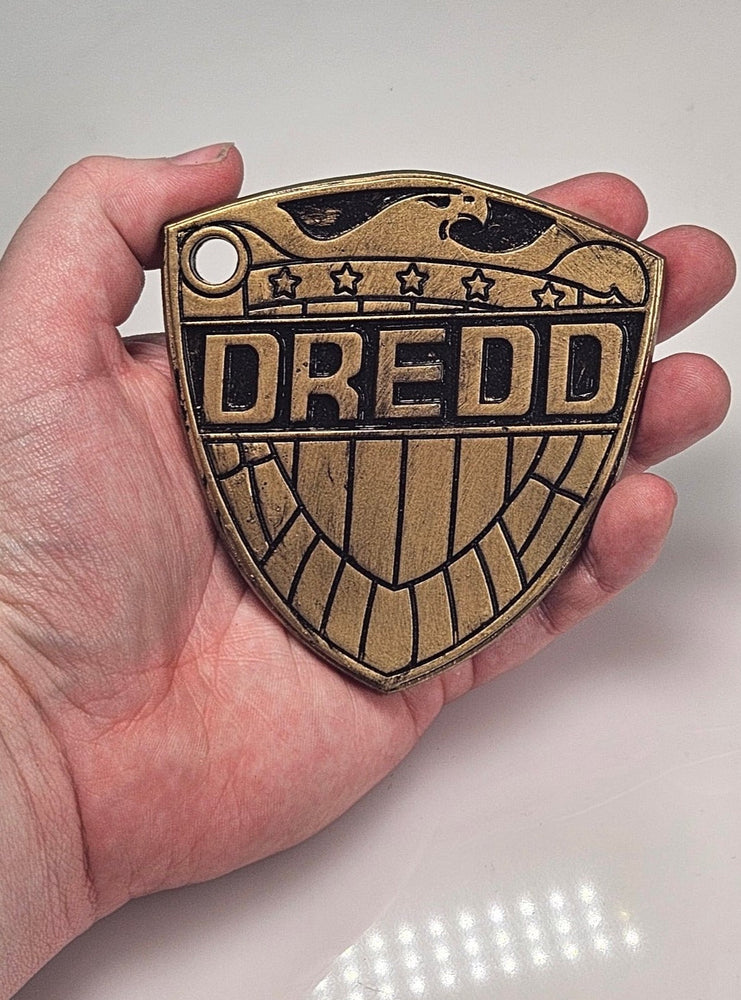 Dredd Badge Costume Display Prop (ONLINE ORDER ONLY)