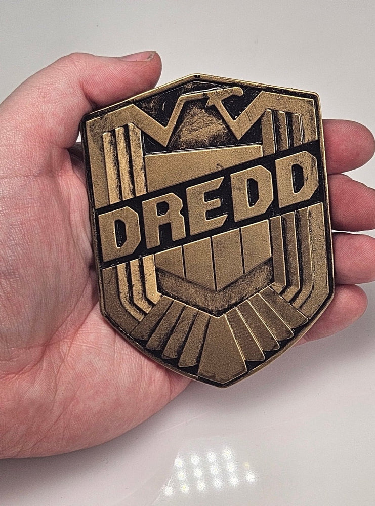 Dredd Badge Costume Display Prop (ONLINE ORDER ONLY)