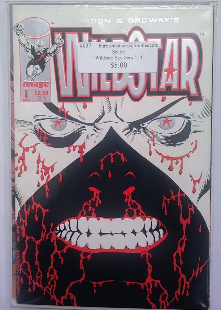 Comic Book Set: Wildstar: Sky Zero #1-4, Image Comics (ONLINE ORDER ONLY)