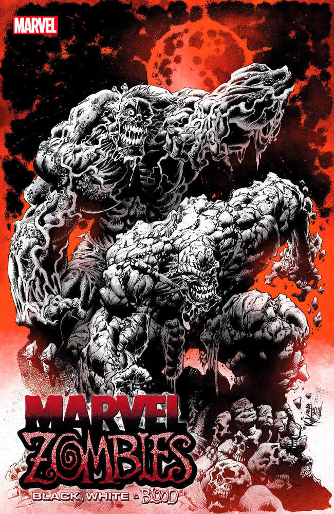 Marvel Zombies: Black, White & Blood (2023) #4 (Online Order Only)