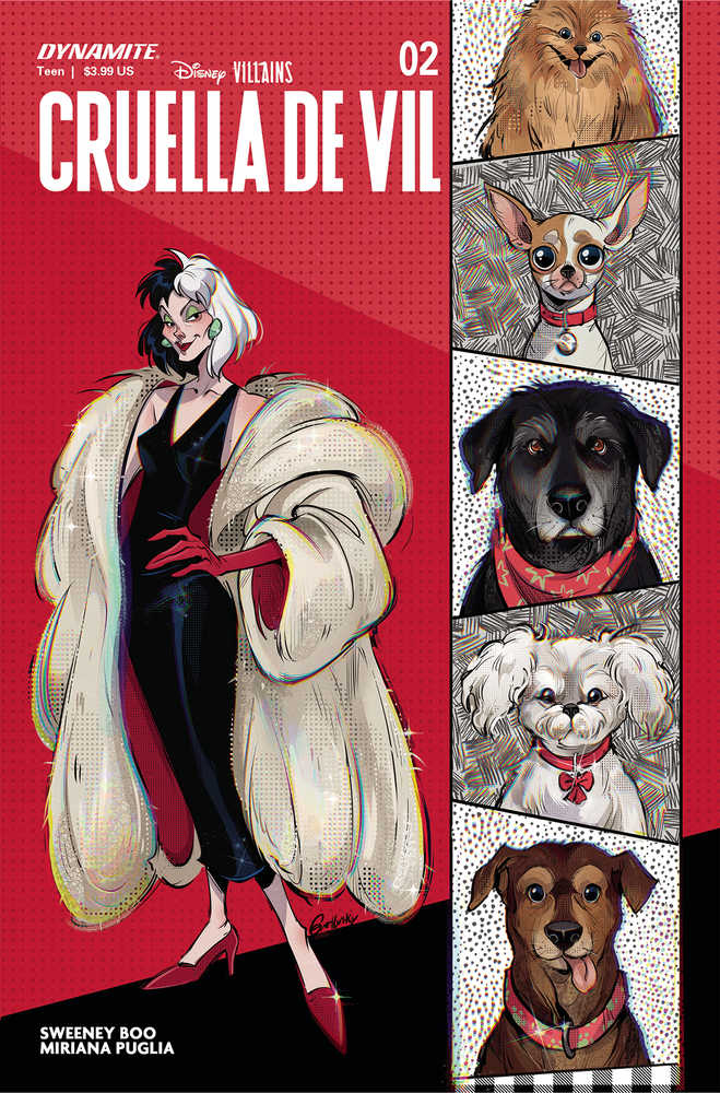 Disney Villains Cruella De Vil #2 Cover C Lusky (ONLINE ORDER ONLY)