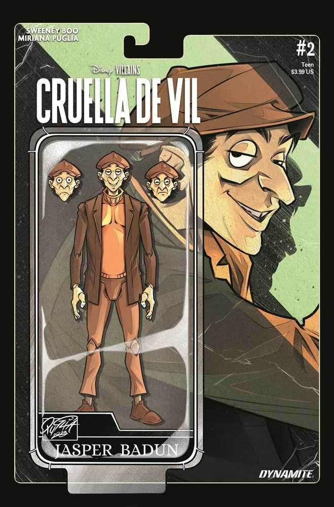 Disney Villains Cruella De Vil #2 Cover D Action Figure (ONLINE ORDER ONLY)