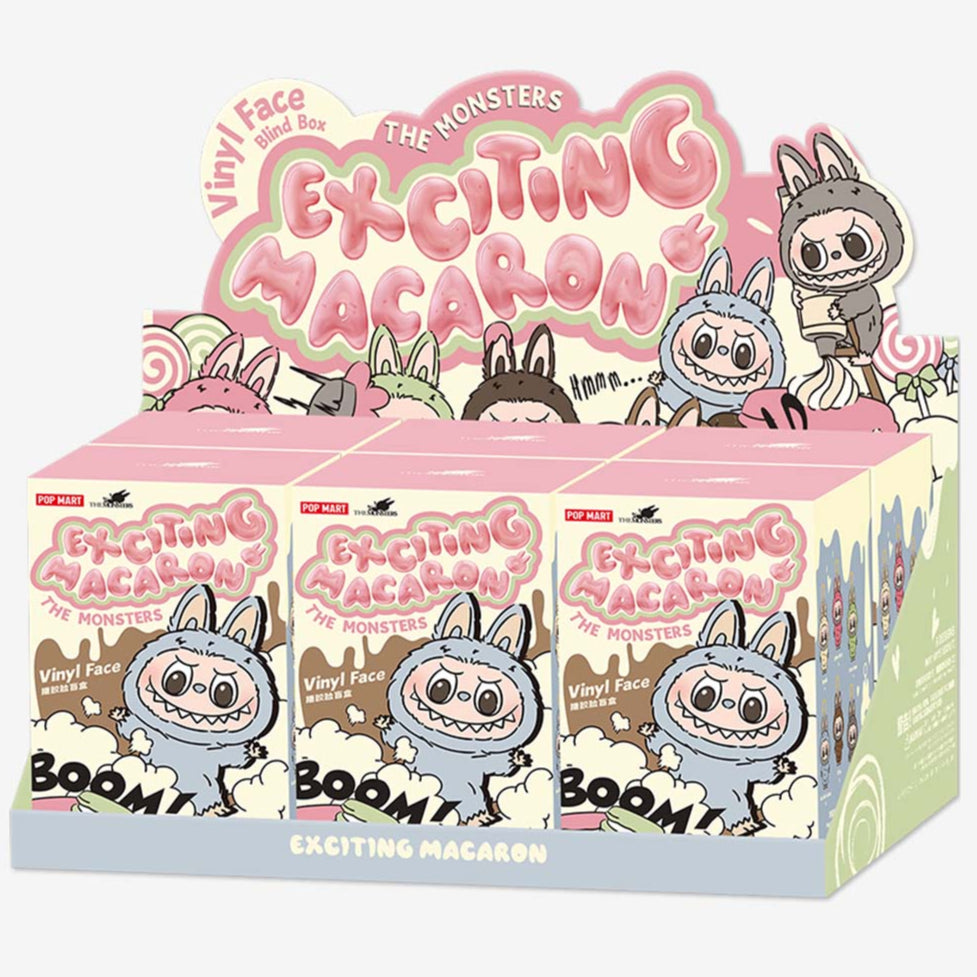 [RESTOCK: AUGUST] POPMART THE MONSTERS - Exciting Macaron Vinyl Face Blind Box Labubu (ONLINE ORDER ONLY)