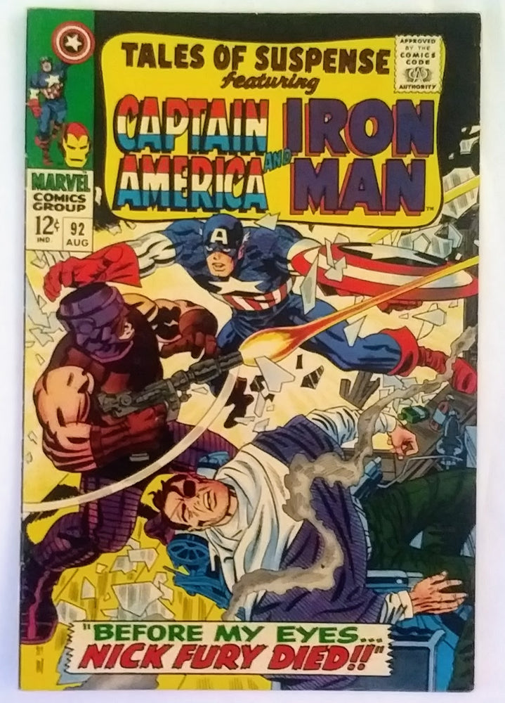 Tales of Suspense #092, Marvel Comics (August 1967, VG) (ONLINE ORDER ONLY)