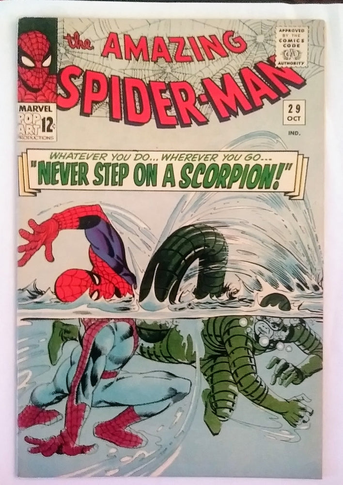 Amazing Spider-Man #029, Marvel Comics (October 1965, VF) (ONLINE ORDER ONLY)