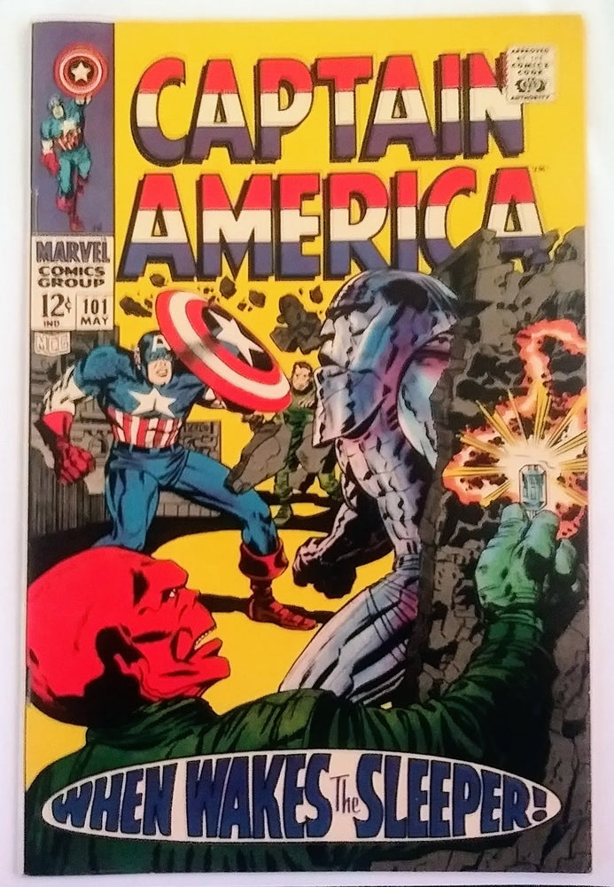 Captain America #101, Marvel Comics (May 1968, VF-) (ONLINE ORDER ONLY)