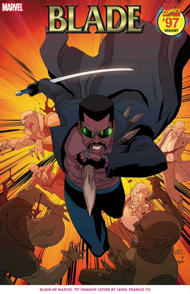 Blade 8 Leinil Yu Marvel 97 Variant (ONLINE ORDER ONLY)
