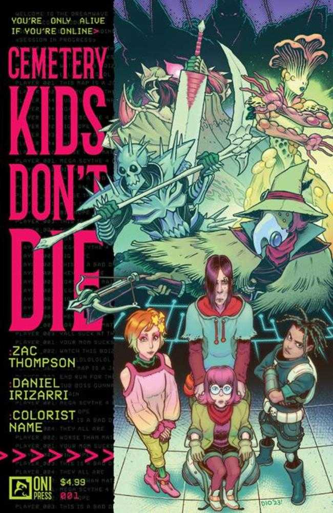 Cemetery Kids Dont Die #1 (Of 4) Cover A Daniel Irizarri (ONLINE ORDER ONLY)