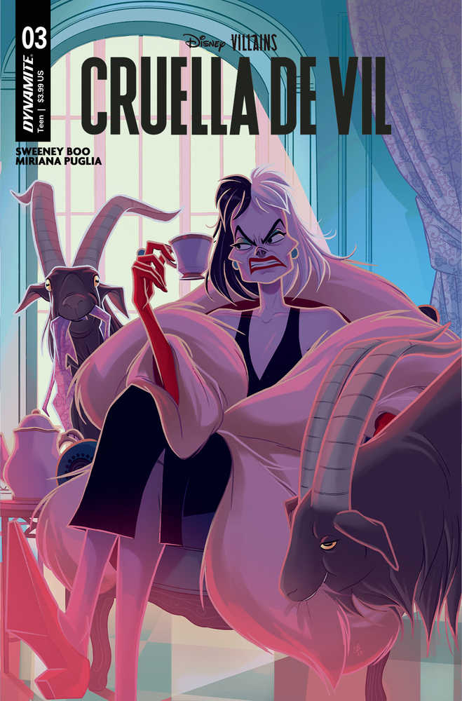 Disney Villains Cruella De Vil #3 Cover A Boo (ONLINE ORDER ONLY)