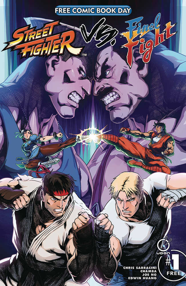 Free Comic Book Day 2024 Street Fighter vs Final Fight #1