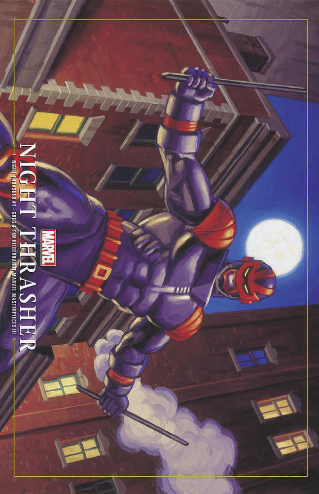 Night Thrasher 1 Greg And Tim Hildebrandt Night Thrasher Marvel Masterpieces III Variant (ONLINE ORDER ONLY)