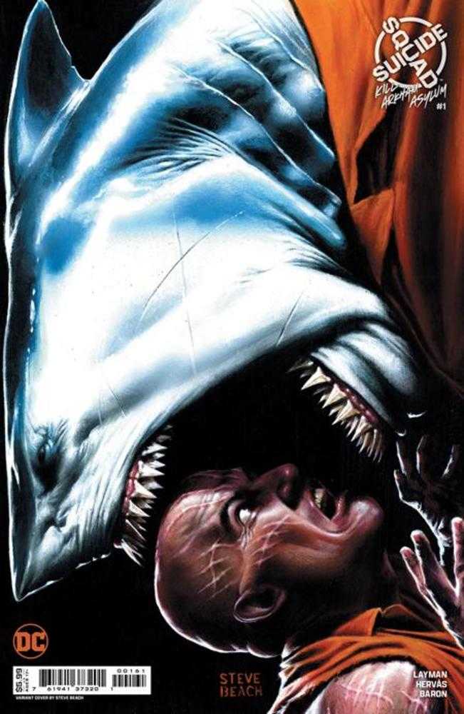 Suicide Squad Kill Arkham Asylum #1 (Of 5) Cover C Steve Beach Card Stock Variant (Mature) (ONLINE ORDER ONLY)