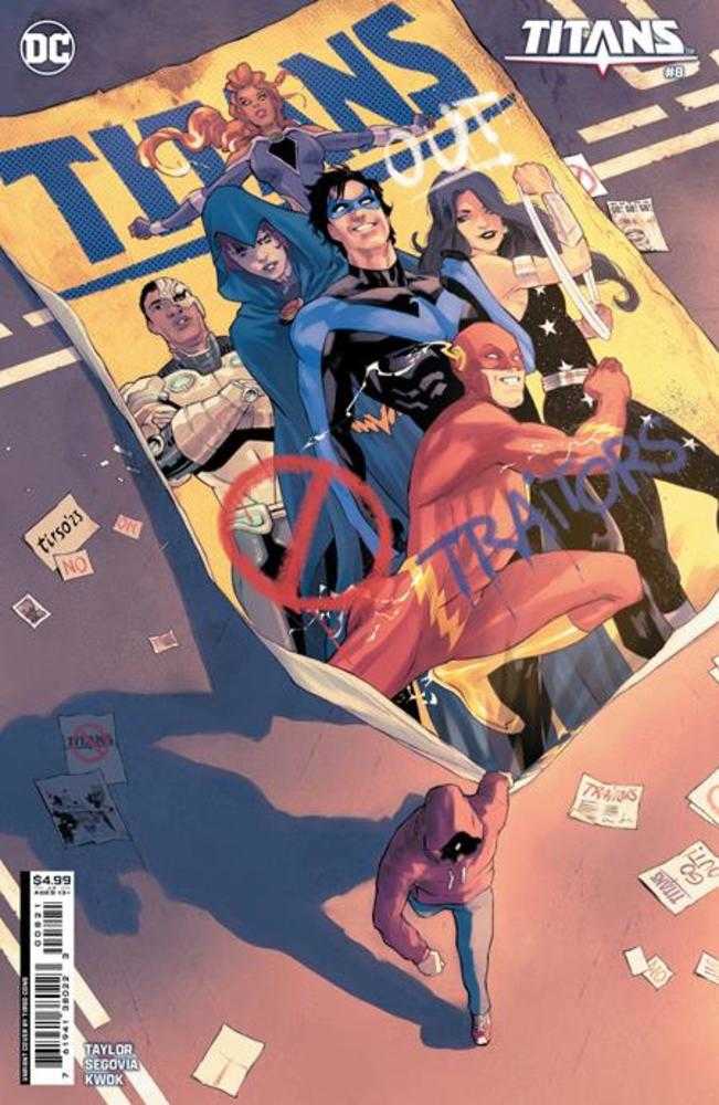 Titans #8 Cover C Tirso Cons Card Stock Variant (ONLINE ORDER ONLY)