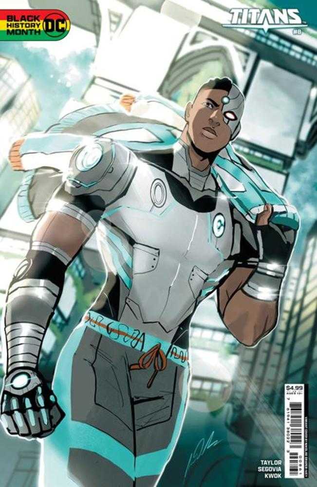 Titans #8 Cover E Nikolas Draper-Ivey Black History Month Card Stock Variant (ONLINE ORDER ONLY)