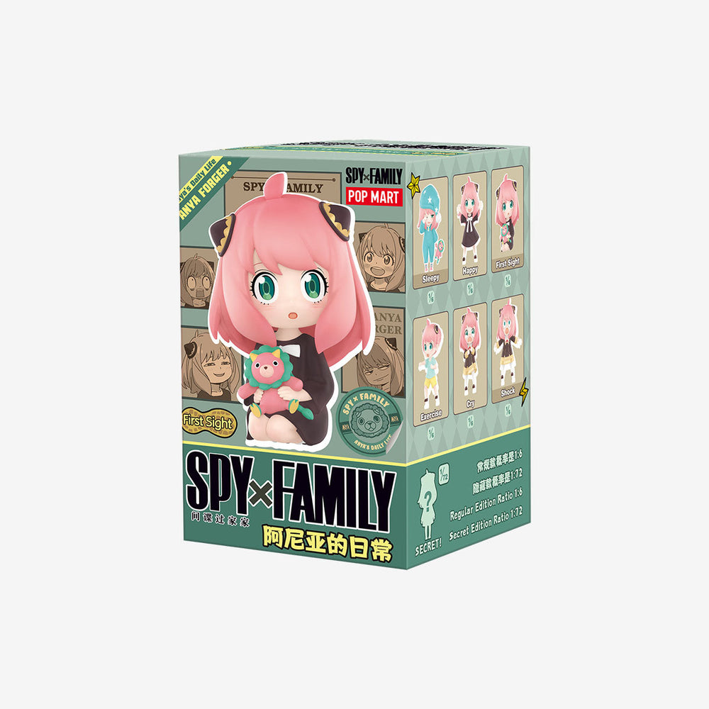 POPMART Spy × Family Anya's Daily Life Series Figures Blind Box (1 Blind Box) (ONLINE ORDER ONLY)