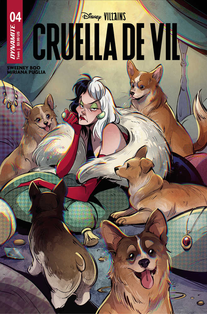 Disney Villains Cruella De Vil #4 Cover C Lusky (ONLINE ORDER ONLY)