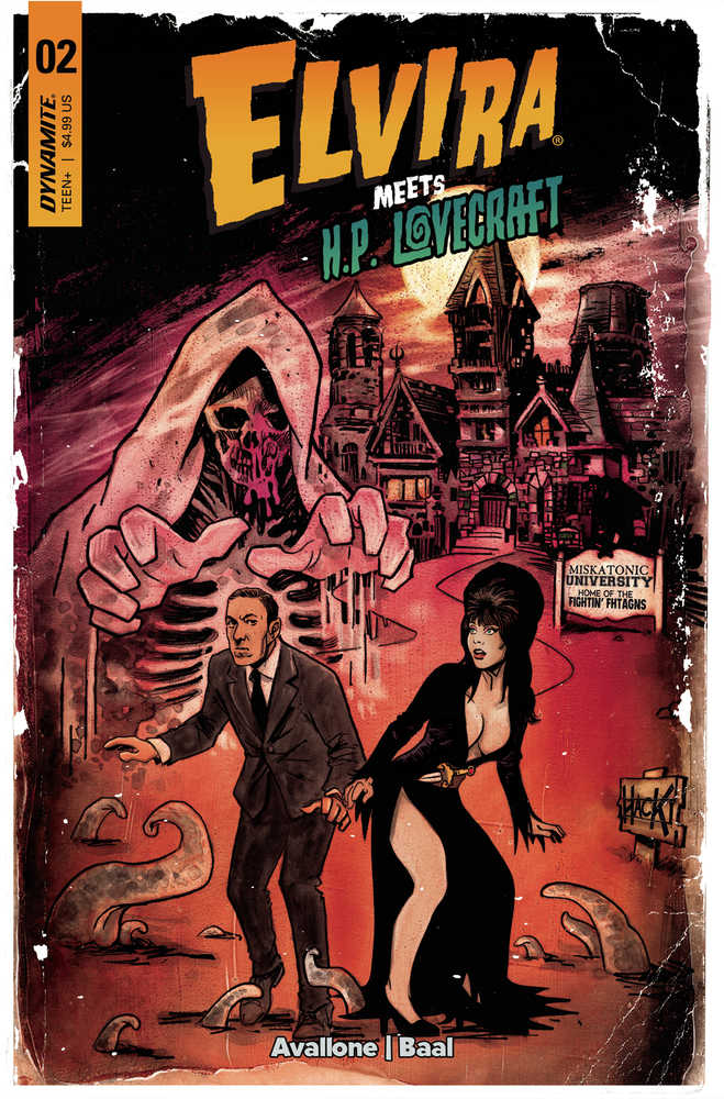 Elvira Meets Hp Lovecraft #2 Cover C Hack (ONLINE ORDER ONLY)