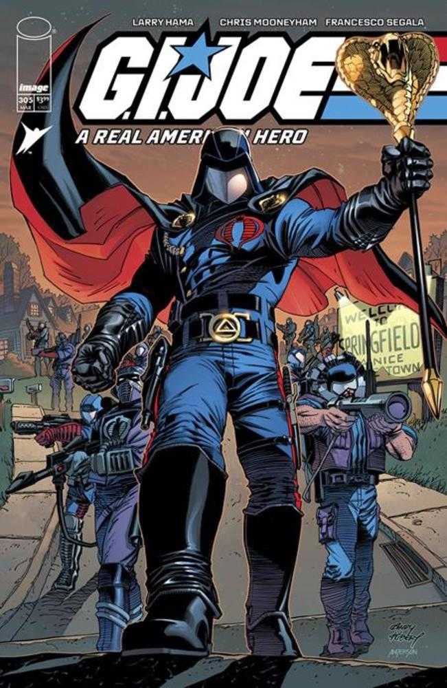 G.I. Joe A Real American Hero #305 Cover A Andy Kubert & Brad Anderson (ONLINE ORDER ONLY)