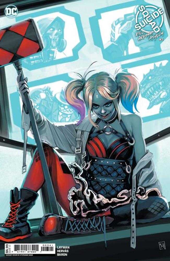 Suicide Squad Kill Arkham Asylum #3 (Of 5) Cover C Stephanie Hans Card Stock Variant (Mature) (ONLINE ORDER ONLY)
